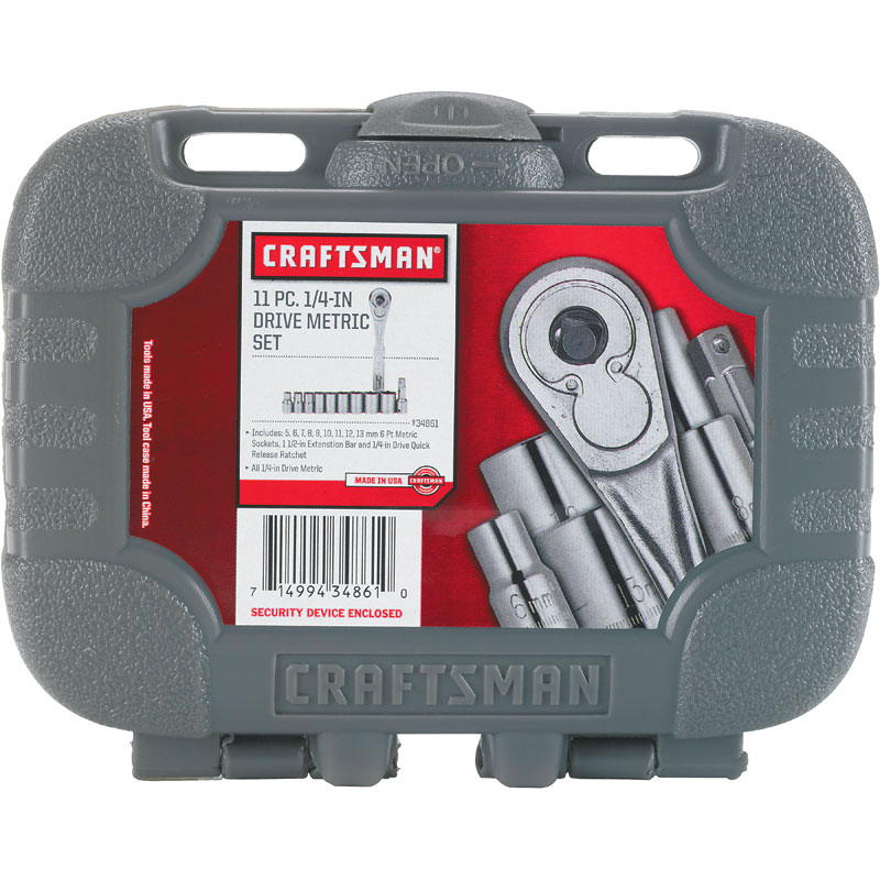 Craftsman® 11-Pc. Metric Socket Set