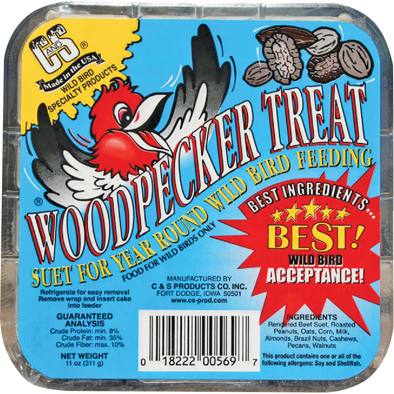 11 Oz. C&S Woodpecker Treat Suet