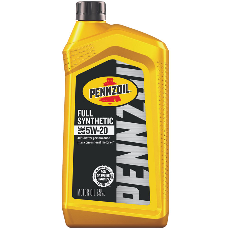 1 Qt. Pennzoil Full Synthetic SAE 5W20 Motor Oil