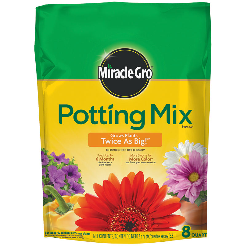 8 Qt. Miracle Gro Potting Mix