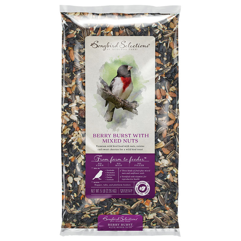 5 Lb. Songbird Selections Berry Burst With Mixed Nuts Wild Bird Seed