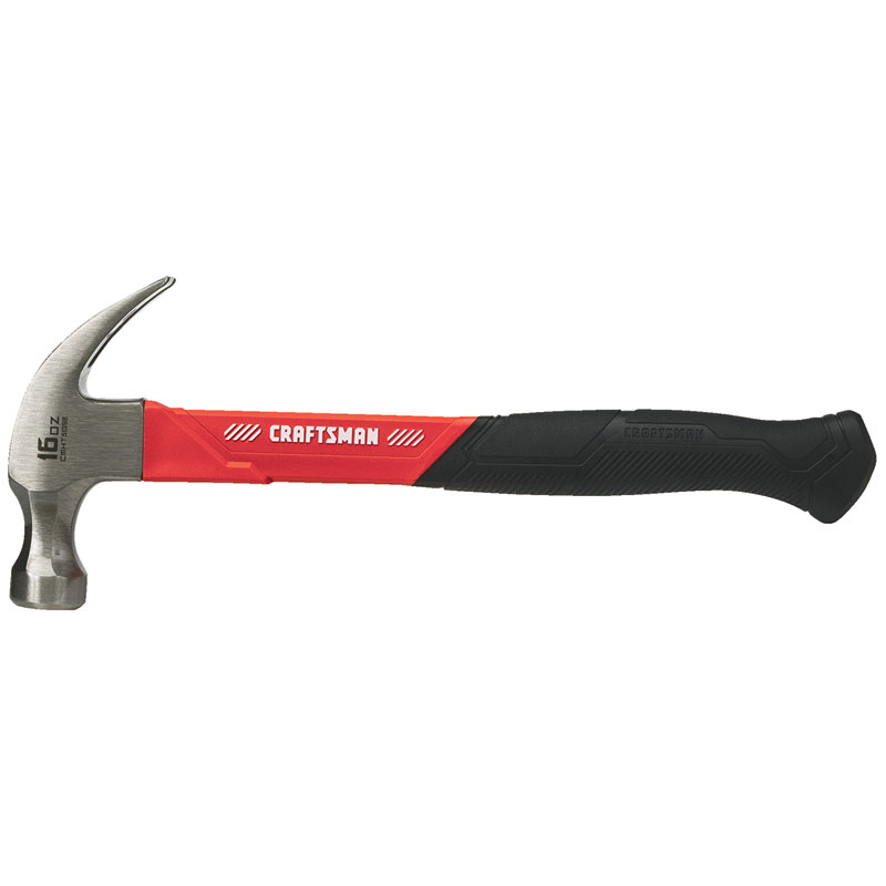 16 Oz. Craftsman Smooth Face General Purpose Claw Hammer