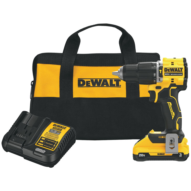 DeWalt 20V MAX Atomic Brushless Cordless Hammer Drill Kit