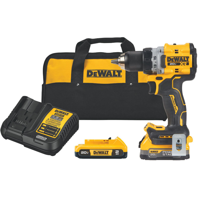 1/2" DeWalt 20V MAX XR Drill Driver Kit