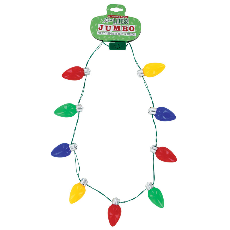 Christmas Jumbo Light Up Necklace