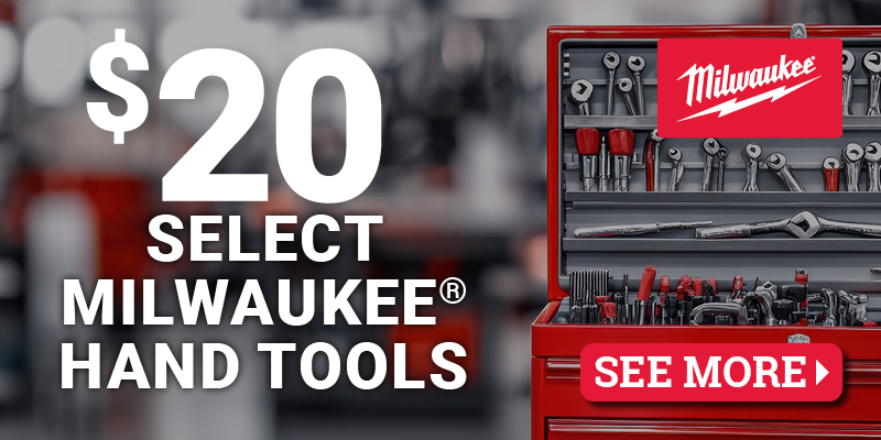 Select Milwaukee® Hand Tools for Under $20