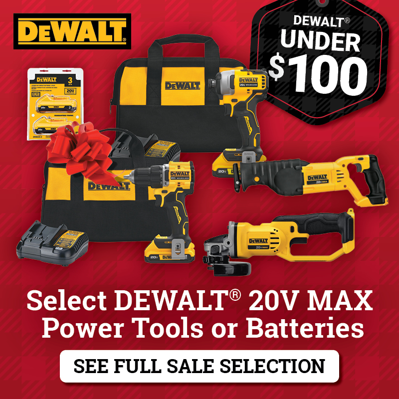 $99 Select DEWALT® Power Tools or Batteries