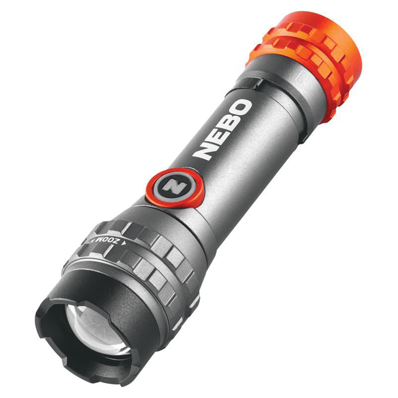 NEBO DaVinci 450 Im Black Gray LED Flashlight