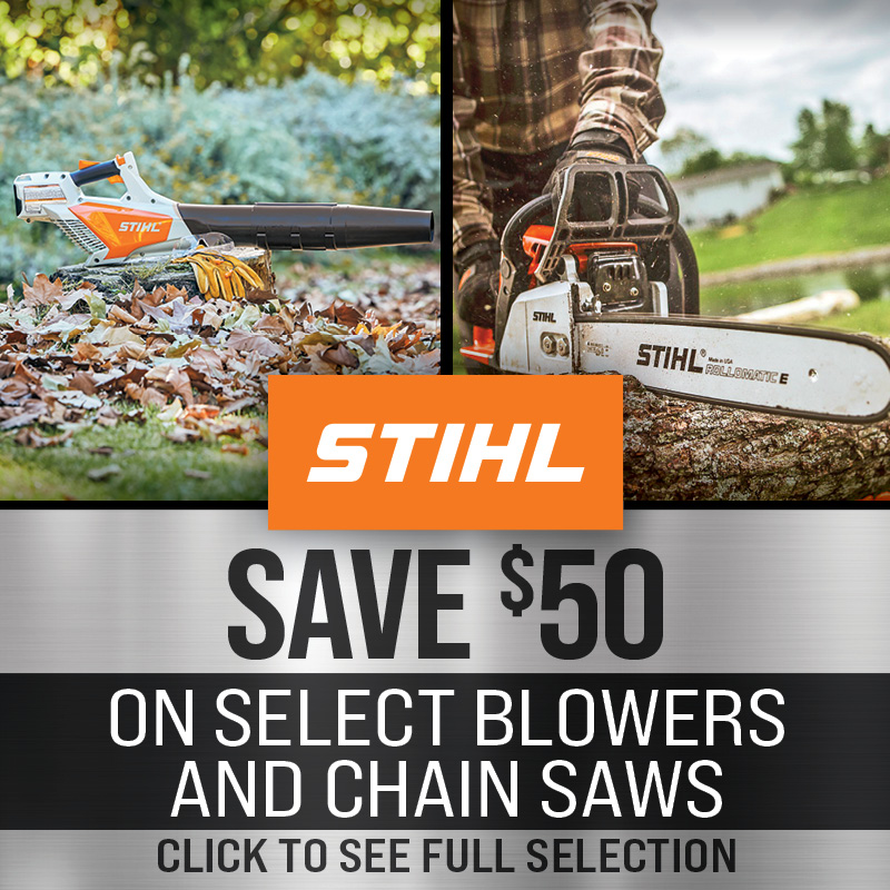 Save $50 on Select Stihl Products