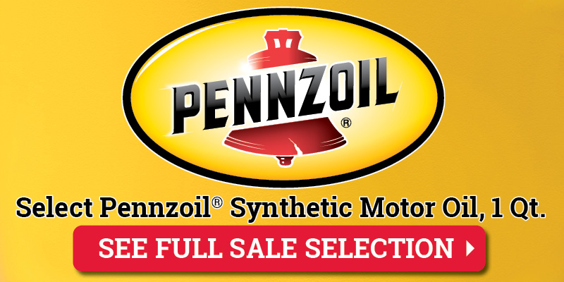 Deals on Select Pennzoil® Motor Oil